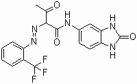 Pigment-Groc-154-Molecular-Estructura