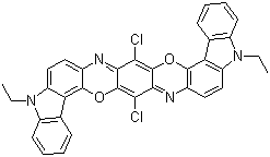Pigment-violeta-23-Molecular-Estructura